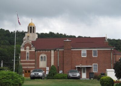Midland, Pennsylvania – church hillside